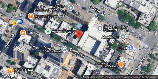 Aerial map of 319 EAST 95 STREET, Manhattan