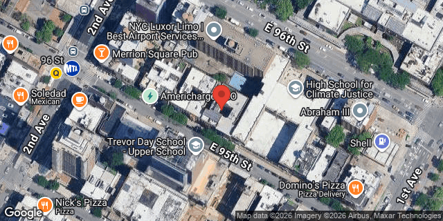 Aerial map of 315 EAST 95 STREET, Manhattan