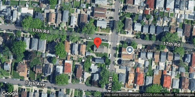 Aerial map of 145-60 17 ROAD, Queens
