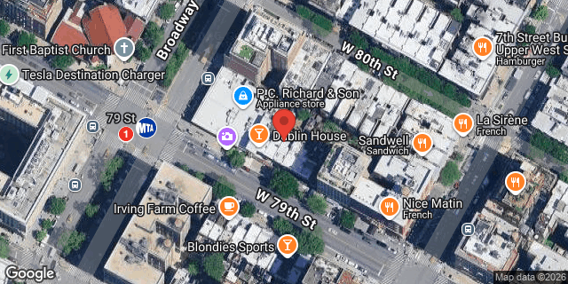 Aerial map of 221 WEST 79 STREET, Manhattan