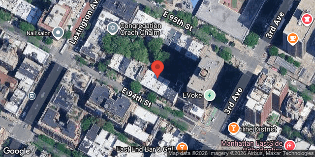 Aerial map of 171 EAST 94 STREET, Manhattan