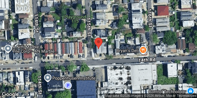 Aerial map of 115-01 14 ROAD, Queens