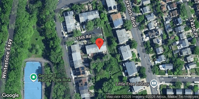 Aerial map of 144-16 15 ROAD, Queens