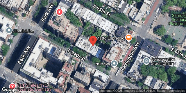 Aerial map of 129 EAST 94 STREET, Manhattan