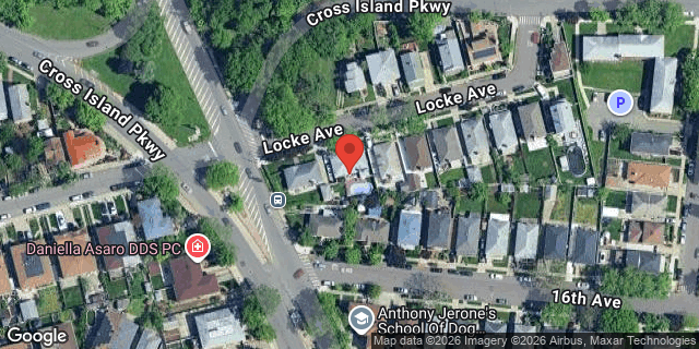 Aerial map of 157-10 LOCKE AVENUE, Queens