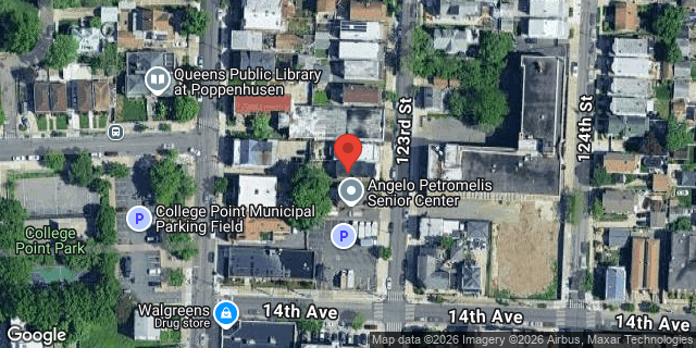 Aerial map of 13-24 123 STREET, Queens