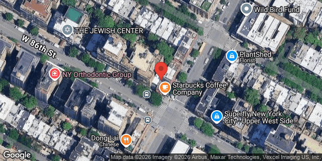 Aerial map of 103 WEST 86 STREET, Manhattan