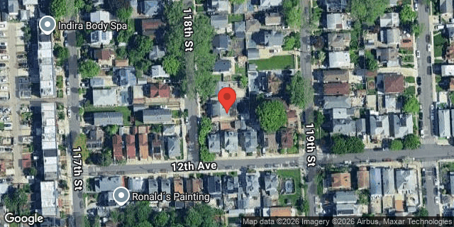 Aerial map of 9-49 118 STREET, Queens