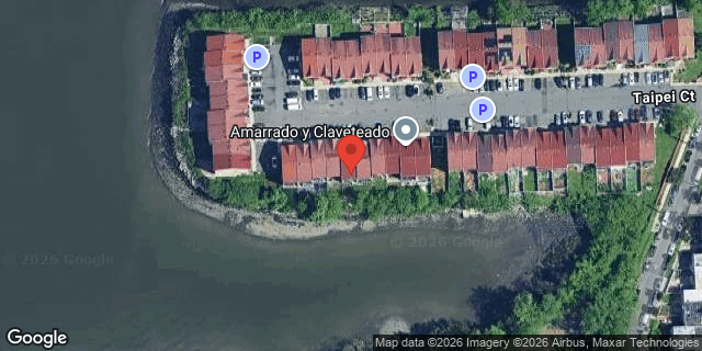 Aerial map of 114-28 TAIPEI COURT, Queens