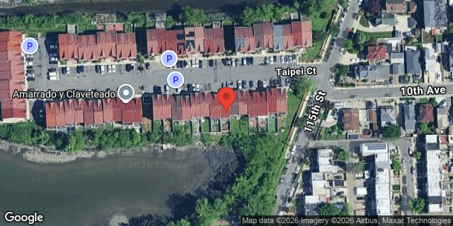 Aerial map of 114-52 TAIPEI COURT, Queens
