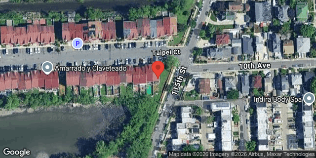 Aerial map of 114-64 TAIPEI COURT, Queens