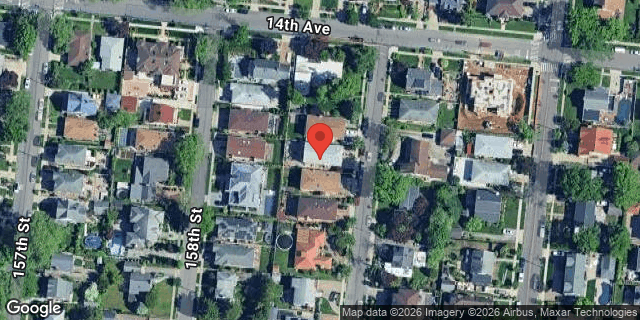 Aerial map of 14-16 159 STREET, Queens