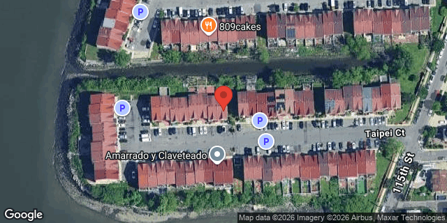 Aerial map of 114-35 TAIPEI COURT, Queens