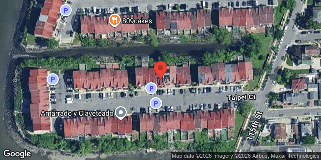 Aerial map of 114-45 TAIPEI COURT, Queens
