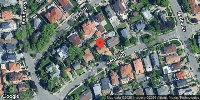 Aerial map of 31 CENTER DRIVE, Queens