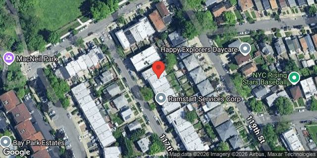 Aerial map of 5-21 117 STREET, Queens