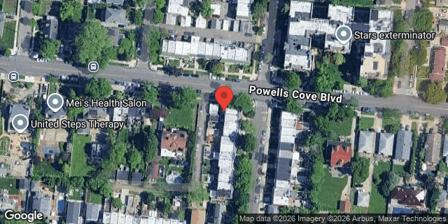 Aerial map of 7-02 160 STREET, Queens