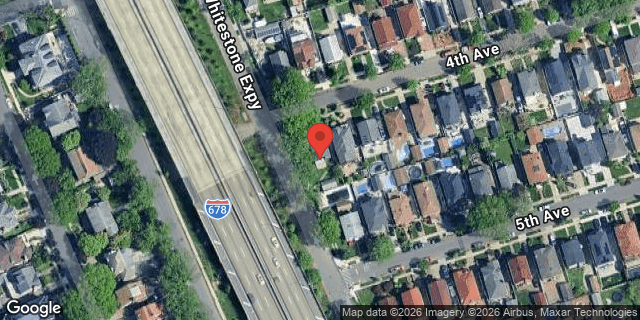 Aerial map of 145-30 4 AVENUE, Queens