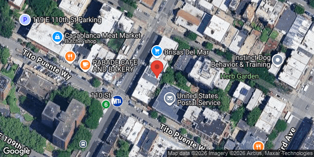 Aerial map of 1783 LEXINGTON AVENUE, Manhattan
