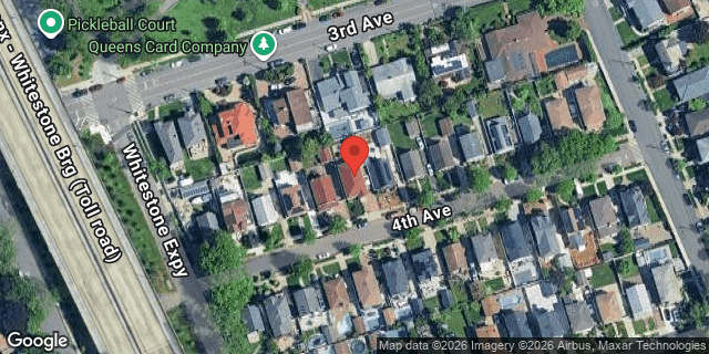 Aerial map of 145-49 4 AVENUE, Queens