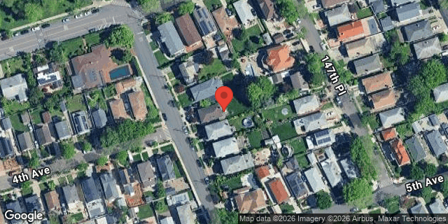 Aerial map of 4-01 147 STREET, Queens