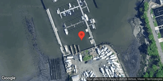 Aerial map of POWELLS COVE BLVD, Queens