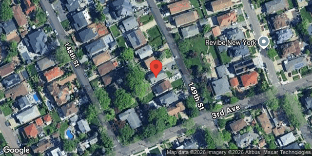 Aerial map of 2-58 149 STREET, Queens