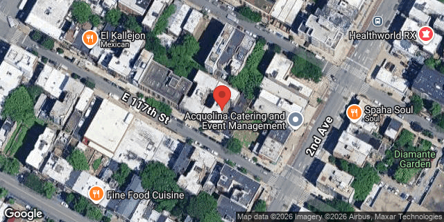 Aerial map of 235 EAST 117 STREET, Manhattan