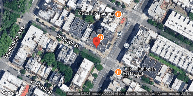 Aerial map of 2095 FREDRICK DOUGLASS BL, Manhattan