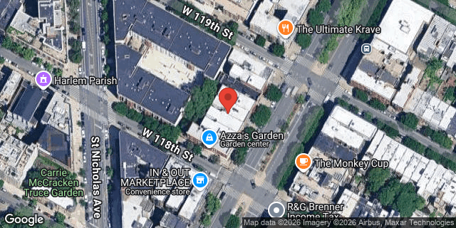 Aerial map of 1966 ADAM C POWELL BLVD, Manhattan