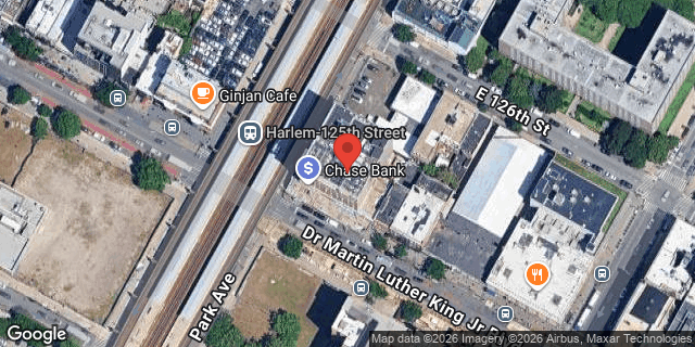 Aerial map of 103 EAST 125 STREET, Manhattan