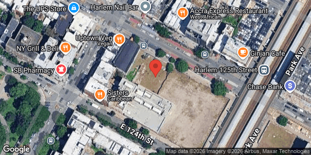 Aerial map of 62 EAST 125 STREET, Manhattan