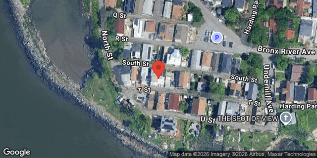 Aerial map of 303 HARDING PARK, Bronx