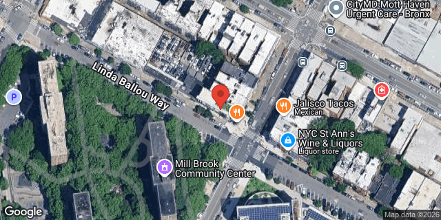 Aerial map of 555 EAST 137 STREET, Bronx