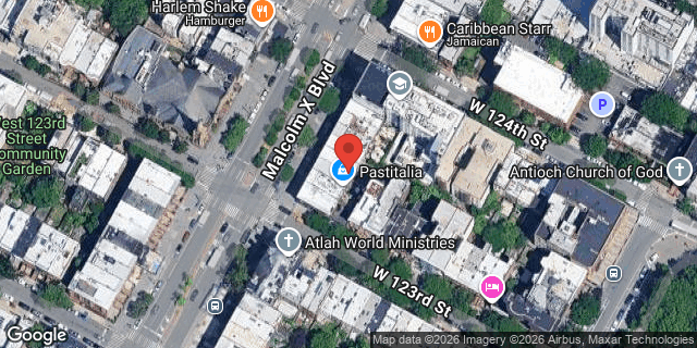 Aerial map of 266 LENOX AVENUE, Manhattan