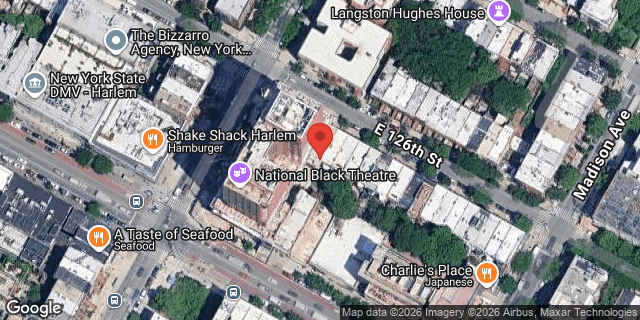 Aerial map of 6 EAST 126 STREET, Manhattan