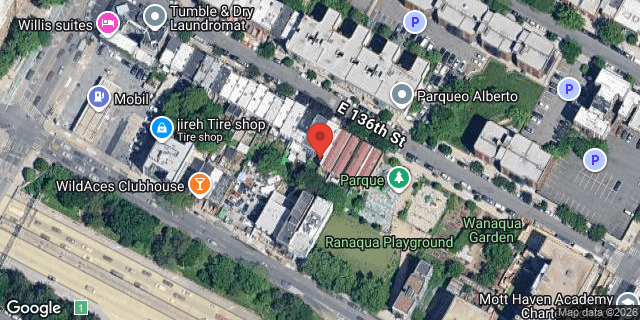Aerial map of 440 EAST 136 STREET, Bronx