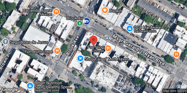 Aerial map of 514 EAST 138 STREET, Bronx