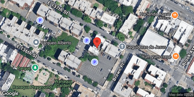 Aerial map of 462 EAST 137 STREET, Bronx