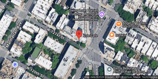 Aerial map of 301 WEST 121 STREET, Manhattan
