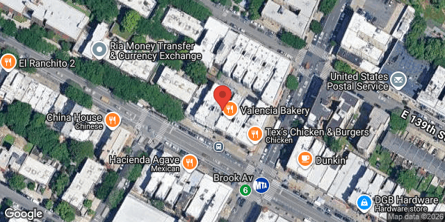 Aerial map of 497 EAST 138 STREET, Bronx