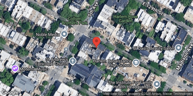 Aerial map of 2075 5 AVENUE, Manhattan
