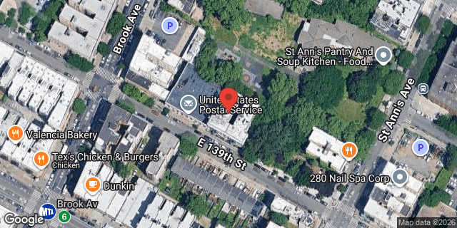 Aerial map of 533 EAST 139 STREET, Bronx