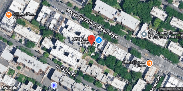 Aerial map of 448 EAST 138 STREET, Bronx