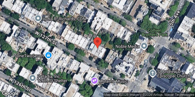 Aerial map of 15 WEST 127 STREET, Manhattan