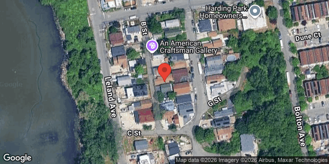 Aerial map of 1426 HARDING PARK, Bronx