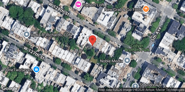 Aerial map of 18 WEST 128 STREET, Manhattan