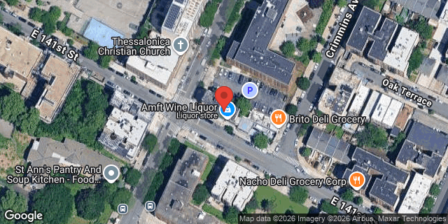 Aerial map of 571 EAST 141 STREET, Bronx