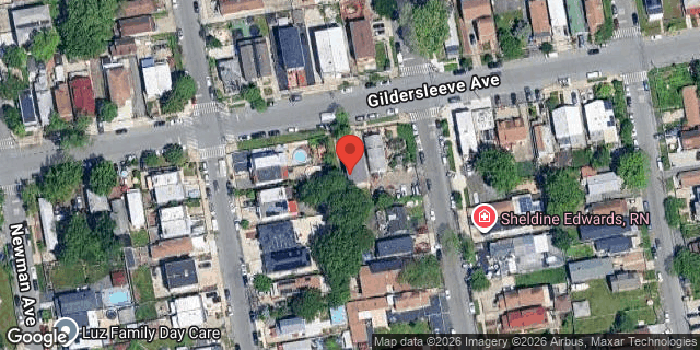 Aerial map of 1970 GILDERSLEEVE AVENUE, Bronx