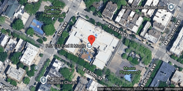Aerial map of 2121 5 AVENUE, Manhattan